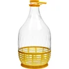 Дамаджана Dama 5 L PET, с винтова капачка, дръжка и кошничка - 2 