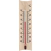Дървен стаен термометър (-20 до +50°C), светлокафяв, 15 см - 13 
