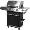 Газов грил dragON BBQ101, 11,7 kW, черно-сребрист ['газов грил', ' модерен грил', ' кой грил да купите', ' кой грил да изберете', ' чугунена решетка', ' странична горелка', ' термометър в капака', ' странична полица на грила', ' грил за уок', ' мобилен грил', ' грил за пица', ' грил с колела', ' лесно почистване на грила', ' грил с висока мощност на нагряване', ' ергономични копчета за управление на грила', ' грил с модерен дизайн', ' ароматизатори за горелките на грила', ' аксесоари за грил', ' грил на добра цена', ' стабилен грил', ' най-доброто гриловане', ' оборудване за гриловане', ' здрав грил', ' многофункционален грил', ' функционален грил', ' гриловане на зеленчуци']