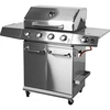 Газов грил dragON BBQ201, 18,8 kW, сребрист - 2 