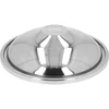 Капак Convex 30 L за стоманен съд ['капак за дестилатор', ' капак тип Convex', ' неръждаем капак за дестилатор 30 л', ' капак с отвор за колоната на дестилатора', ' стоманен капак', ' оборудване за дестилация', ' части за дестилатори', ' куполообразен капак', ' идеална дестилация', ' професионална дестилация', ' най-доброто за дестилатори', ' дестилатор за 30 литра', ' капак INOX за дестилатор']