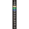 Течнокристален термометър (+16°C до +30°C) 13 см - 3 