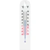 Универсален бял термометър (-30°C до +50°C) 20 см ['прозоречен термометър', ' външен термометър', ' вътрешен термометър', ' стаен термометър', ' каква е температурата']