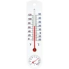 Универсален бял термометър с хигрометър (-20°C до +50°C) 25 см - 9 