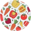 Винтова капачка с печат – десен Зеленчуци, Ф 82/6, 10 бр. - 13 
