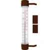 Външен термометър, кафяв (-50°C до +50°C) 27 см ['външен прозоречен термометър', ' каква температура']