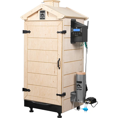 Безрамкова пушилня dragON PLYWOOD NATURE с Wi-Fi контролер, 200 л - 2