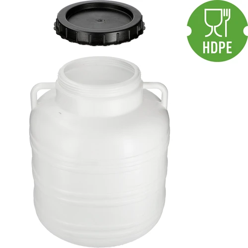 Буре Kiszonka 40L- бяло, дръжки - 2