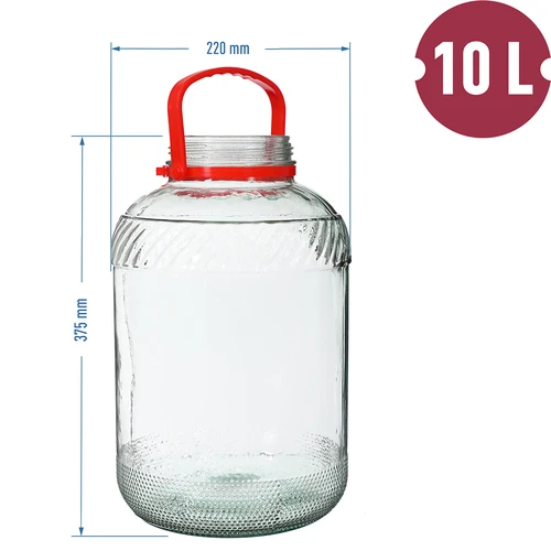 Буркан 10 л с пластмасов капак - 6