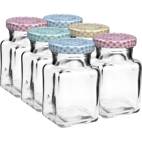 Буркан TO 150 ml „Четири ъгъла” fi 53 капачка - 6 бр. - 2