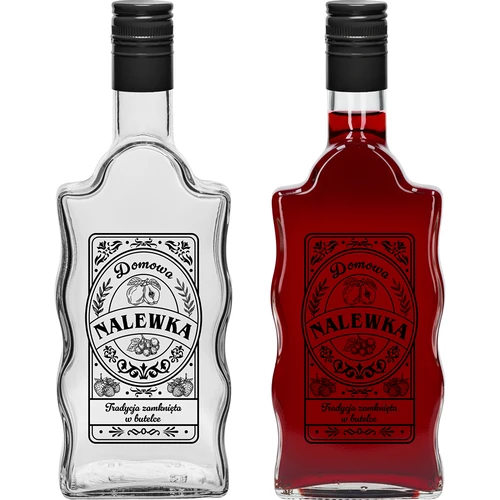 Бутилка Klasztorna 500 ml с винтова капачка, надпис „Nalewka“, 1 бр. - 2