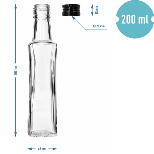 Бутилка Olimp 200 мл с капачка, 1 бр. - 8