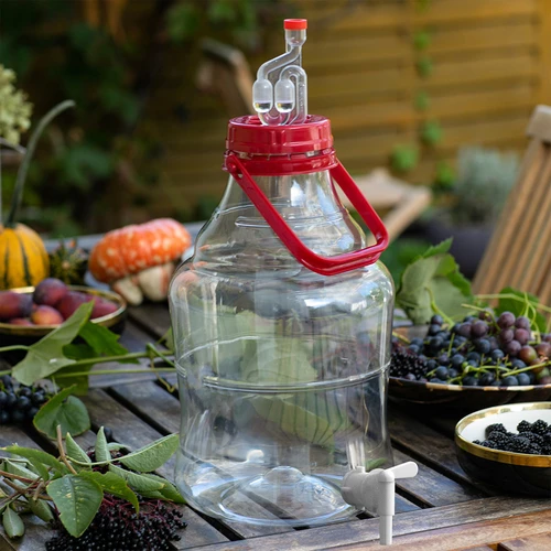 Дамаджана 10 л с дръжка и кранче - 15
