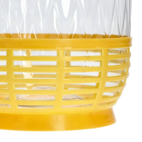 Дамаджана Dama 5 L PET, с винтова капачка, дръжка и кошничка - 4