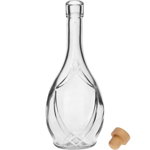 Декоративна бутилка ICONA 500 ml, с тапа-гъбка, 1 бр. - 2
