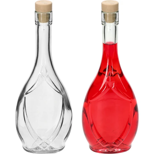 Декоративна бутилка ICONA 500 ml, с тапа-гъбка, 1 бр. - 3