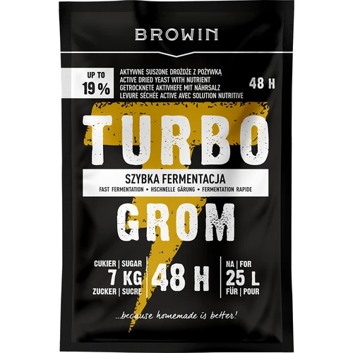 Дестилационни дрожди Turbo Grom 48 ч