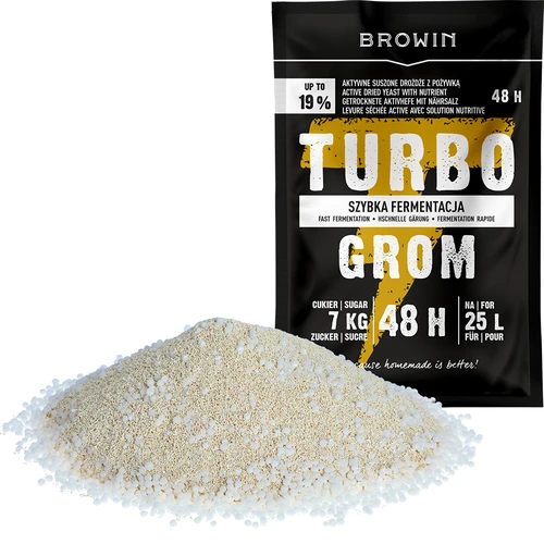 Дестилационни дрожди Turbo Grom 48 ч - 3