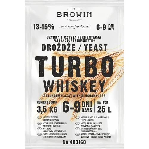 Дестилационни дрожди Turbo Whiskey - 2