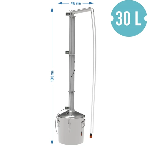 Дестилатор Hawkstill Aabratek 1.0 Електрически, 30 л - 17