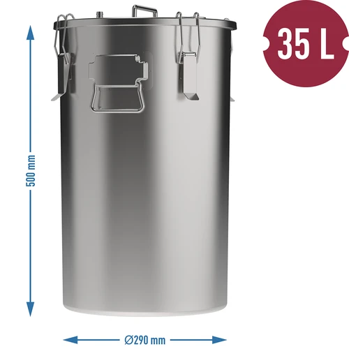 Домашна пушилня в тенджера, 35 L, за газов котлон - 8