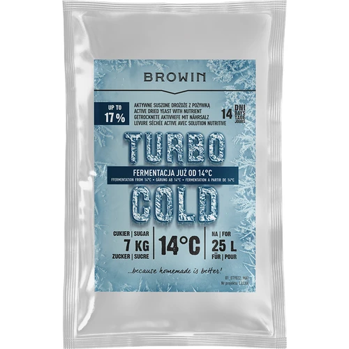 Дрожди Turbo Cold 120 g