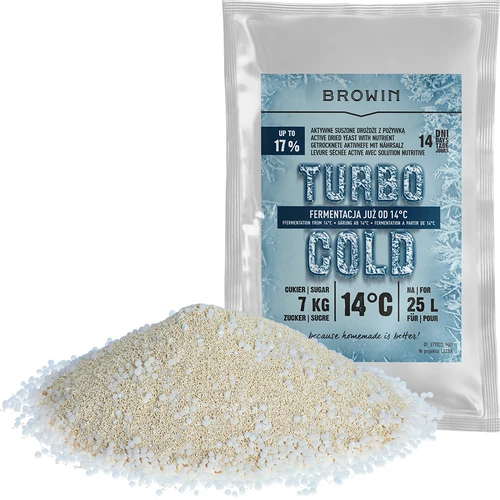 Дрожди Turbo Cold 120 g - 3