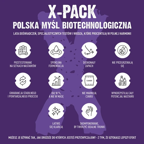 Дрожди Turbo X-Pack 1,8 кг - професионални, за големи партиди - 7