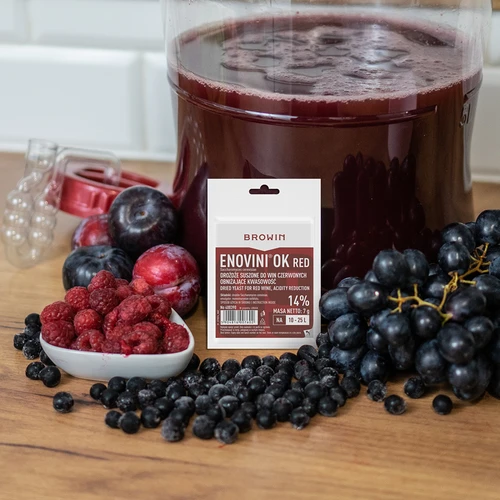 Enovini® OK RED - винени дрожди понижаващи киселинността 7 g - 5