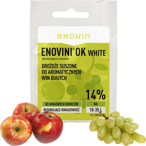 Enovini® OK WHITE - винени дрожди, понижаващи киселинността 7 г - 4