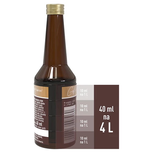 Есенция Gold с вкус Jamaica Rum за 4 л, 40 мл - 6