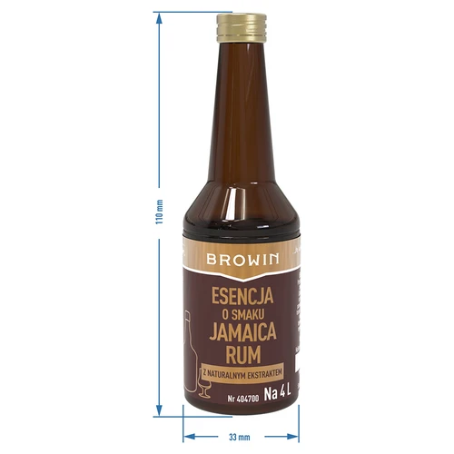 Есенция Gold с вкус Jamaica Rum за 4 л, 40 мл - 7