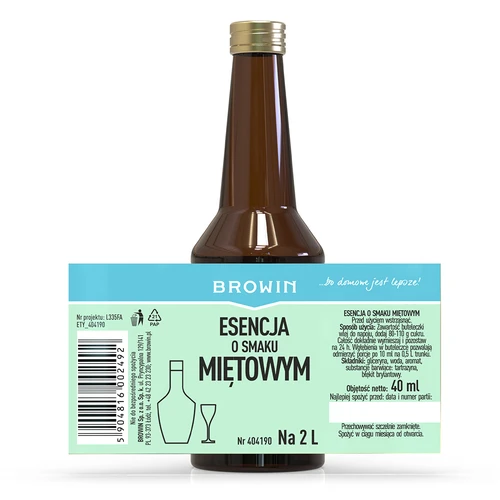 Есенция с ментов вкус за 2 л - 40мл - 4