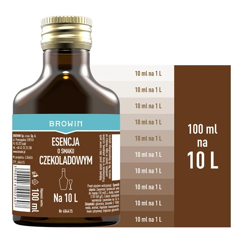 Есенция с шоколадов вкус 100 ml за 10 L - 4