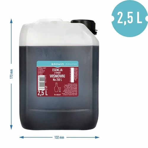 Есенция с вкус на черешова ракия, 2.5 L за 250 L готова напитка - 3
