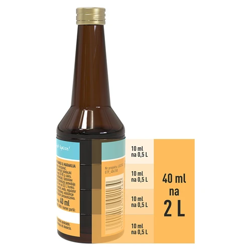 Есенция с вкус на манго и маракуя за 2 L - 40 ml - 4