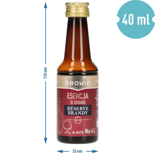 Есенция с вкус на Reserve Brandy, 40 мл, за 4 л - 7