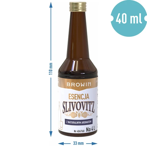 Есенция с вкус на сливова ракия, за 4 л, 40 мл - 7