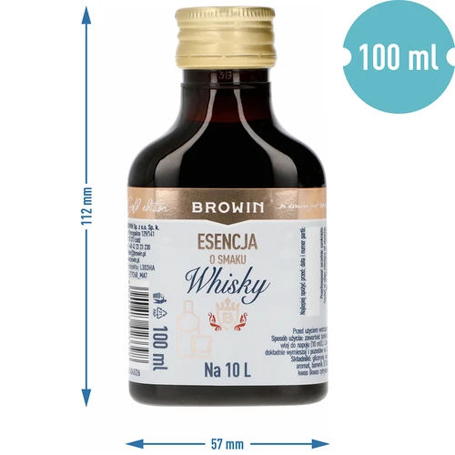 Есенция с вкус на уиски за 10 L, 100 ml - 6