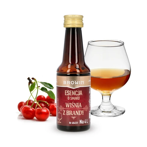 Есенция с вкус на Вишна с бренди, 40 ml - за 4 L - 3