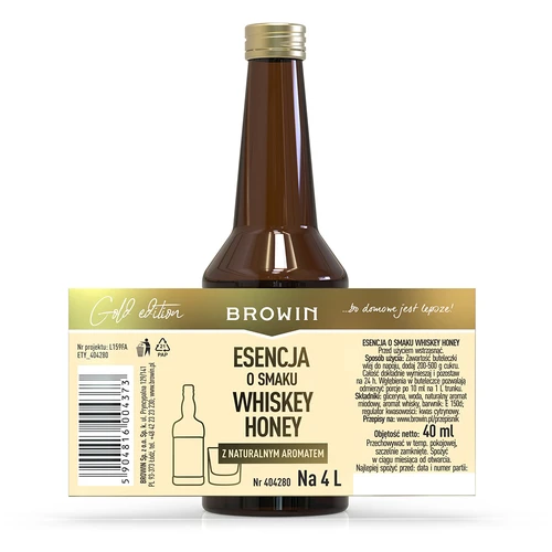 Есенция с вкус на Whiskey Honey за 4 L - 40 ml - 7