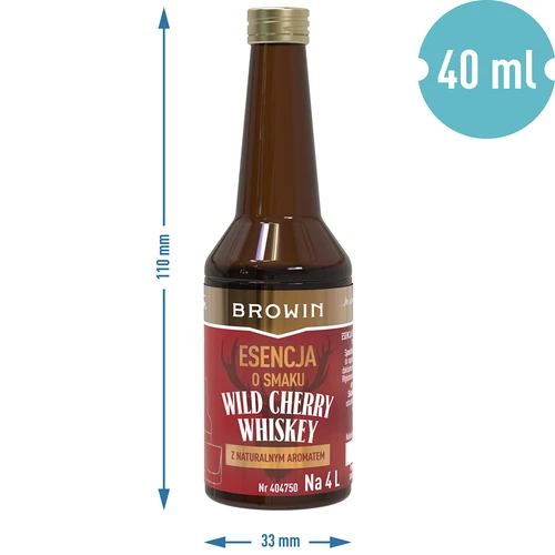 Есенция с вкус на Wild Cherry Whiskey 40 ml - 6