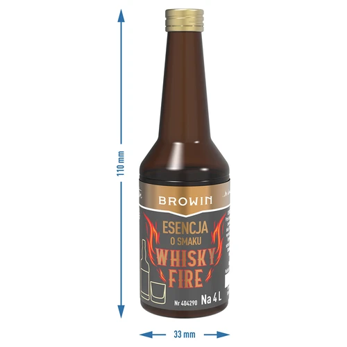 Есенция с вкус Whisky Fire за 4 л, 40 мл - 7