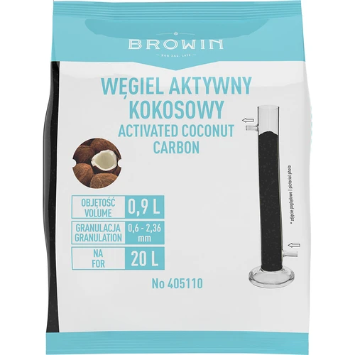 Филтрационна колона от неръждаема стомана, окачвана, в комплекта аксесоари и активен въглен - 6