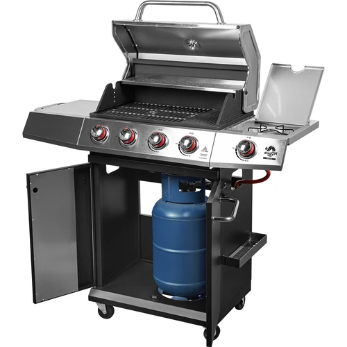 Газов грил dragON BBQ101, 11,7 kW, черно-сребрист - 2