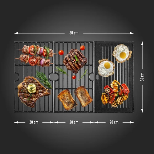 Газов грил dragON BBQ101, 11,7 kW, черно-сребрист - 9