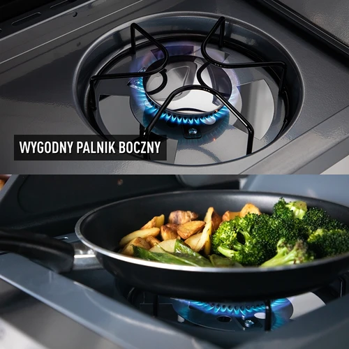 Газов грил dragON BBQ201, 18,8 kW, сребрист - 7