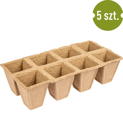 Хартиени саксии 6 x 6 x 6, комплект 5 бр. - 3