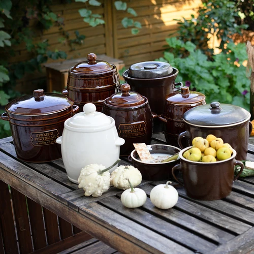 Каменинов съд - 5 л, прав, с капак - 3