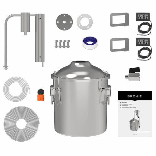 Класически дестилатор Convex 18 L - 1 сухопарник - 3